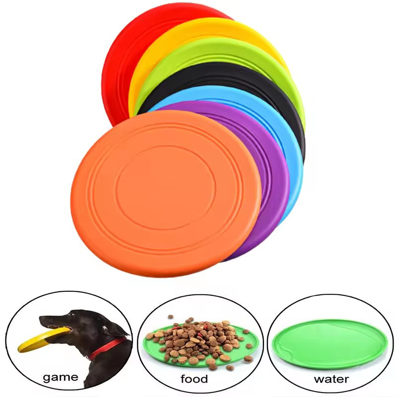 Frisbee Freestyle Disc - Dayanıklı Çiğnenebilir Evcil Hayvan Eğitim Frizbi