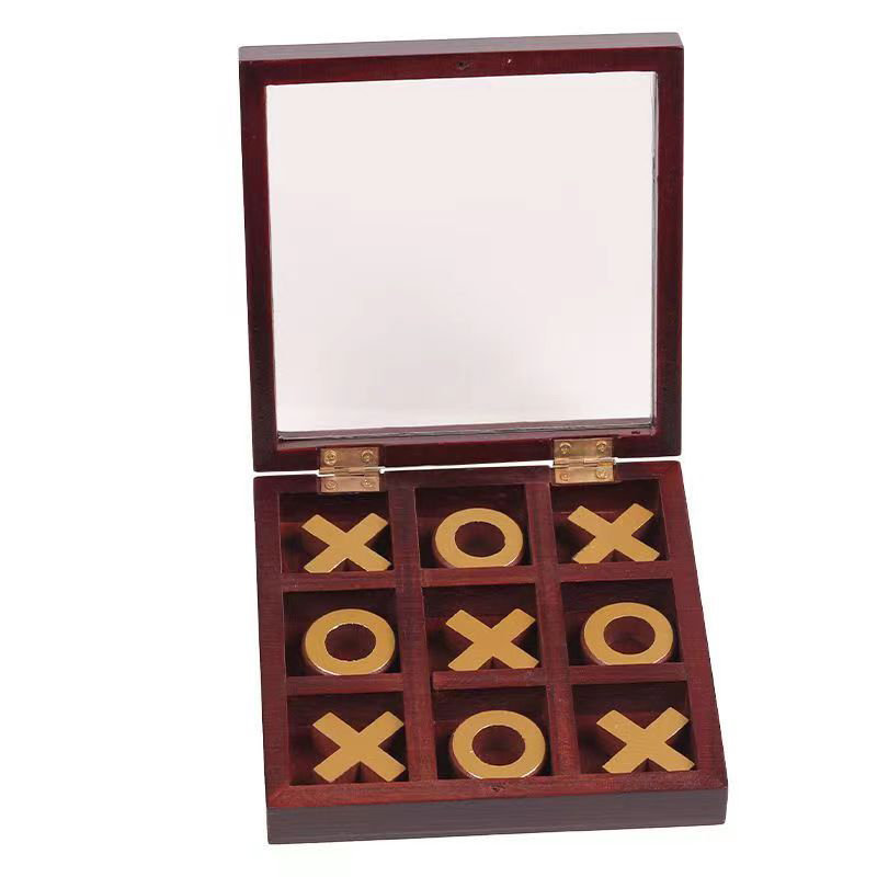 Party Games Juegos De Mesa - 3D Tic Tac Toe Oyunu Ahşap