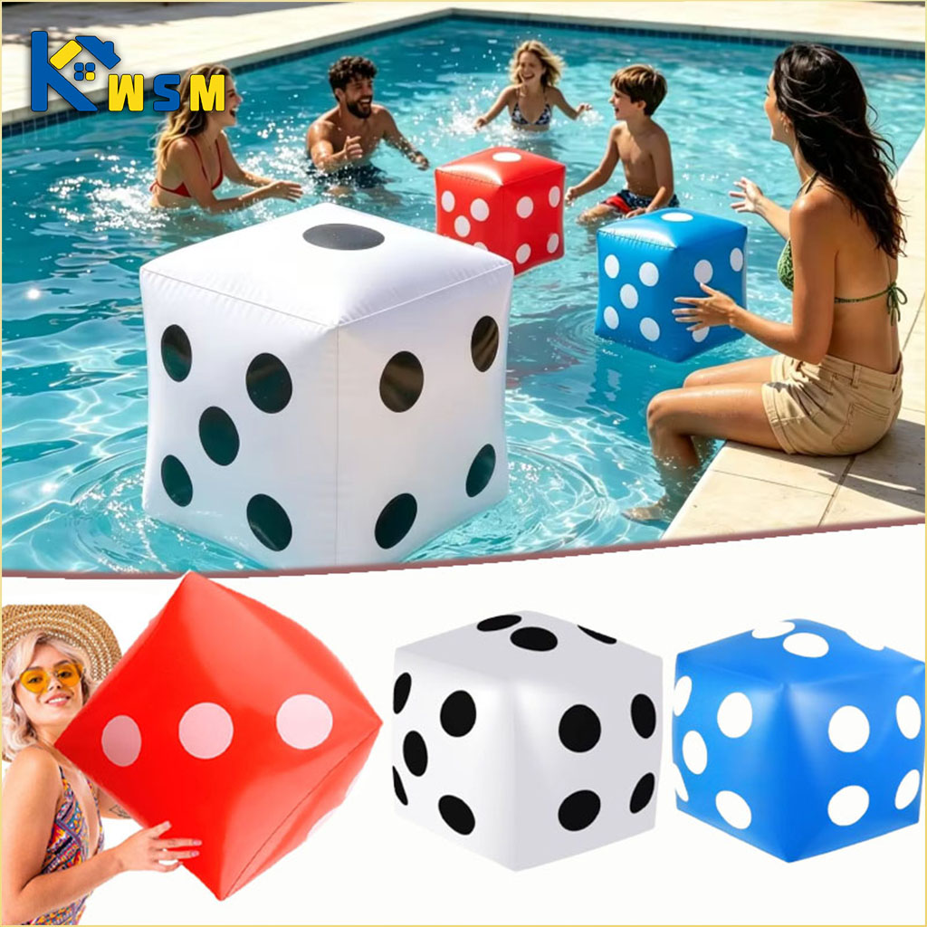 Party Games Gamecube - 1-10 adet PVC Şişme Zar Parti