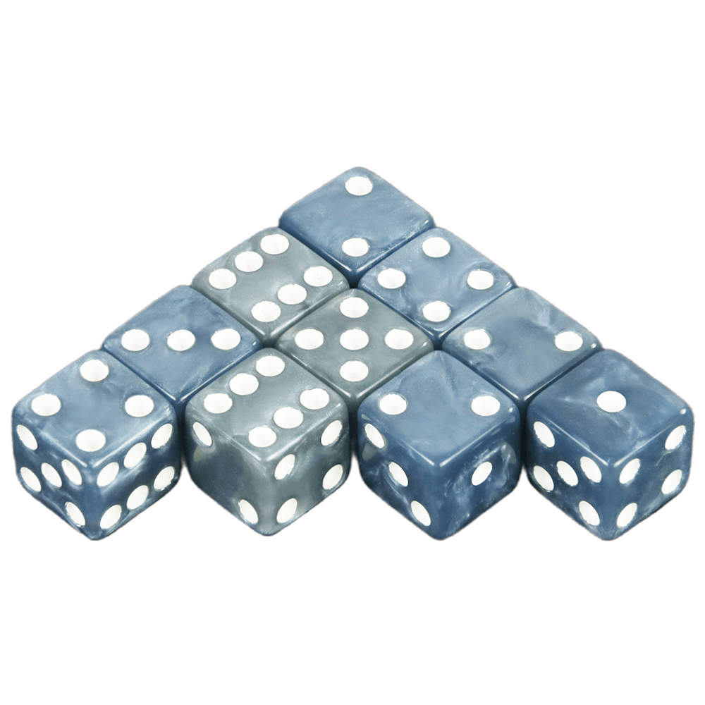 Party Games Gamecube - Mermer etkisi zar 10 adet/takım 12MM