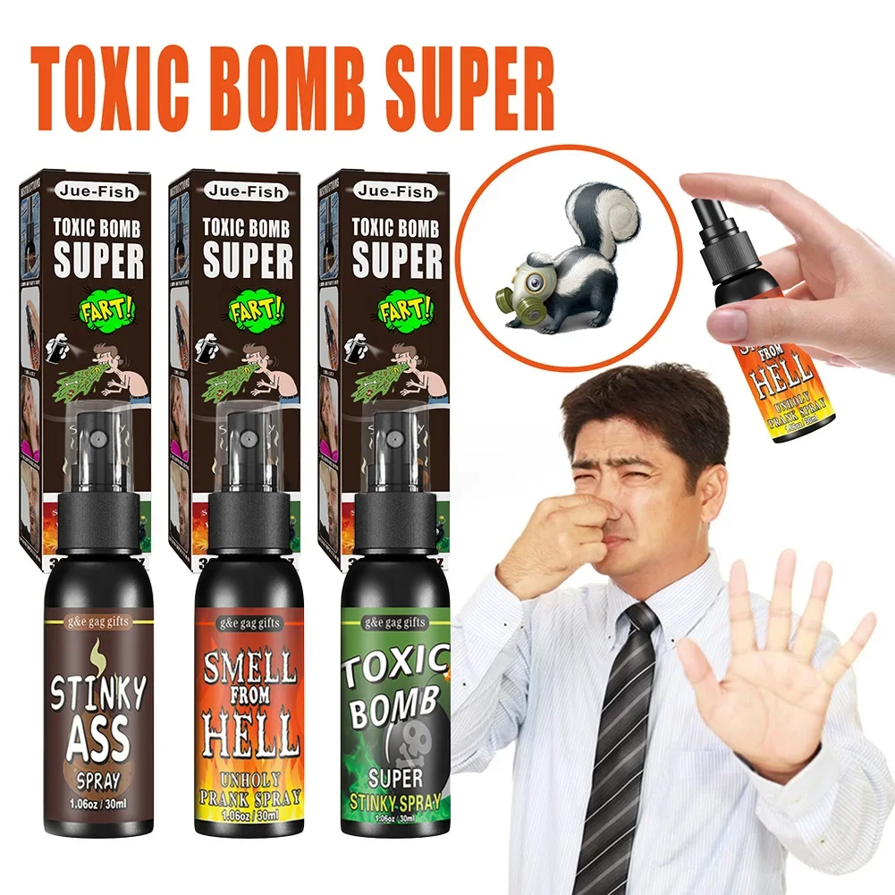 Party Games Bomb - 30 ml Osuruk Spreyi Şaka Malzemesi