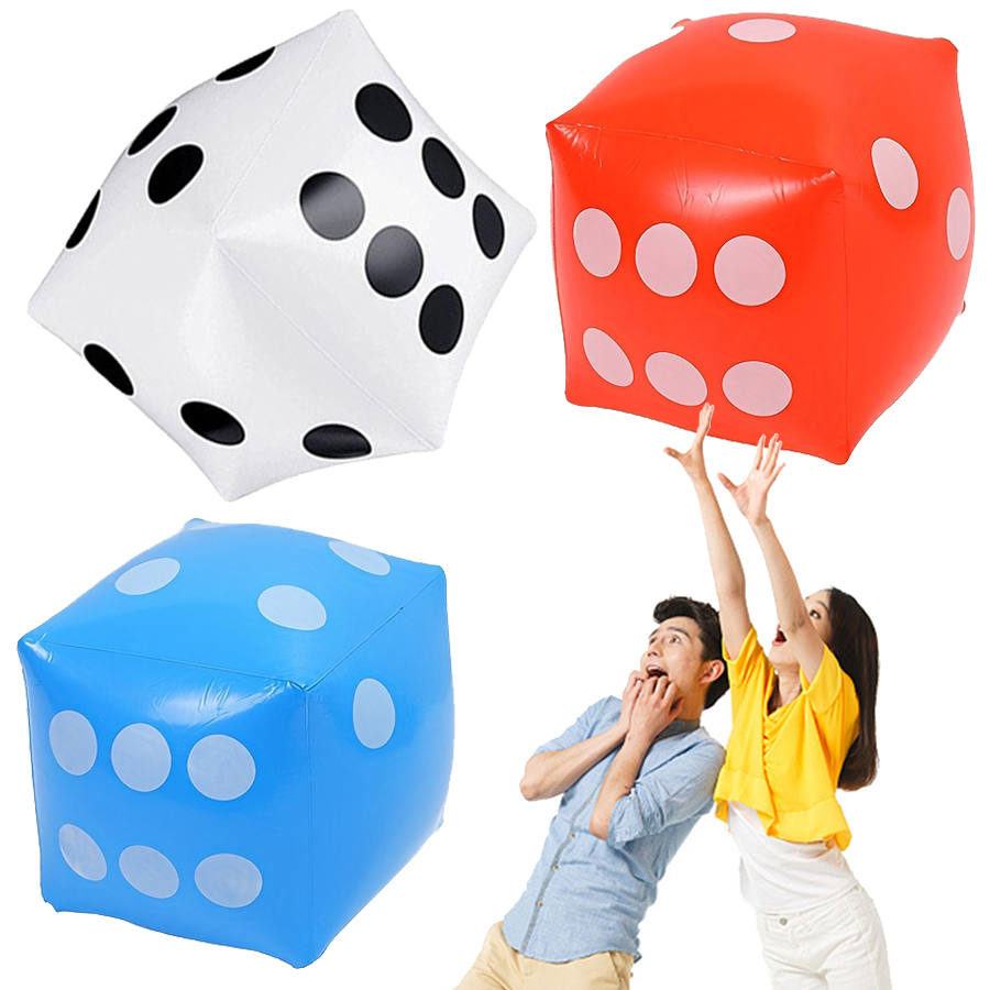 Party Games Gamecube - 1-10 adet şişme zar Jumbo dev