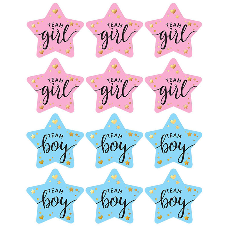 Party Games Gender Reveal - 60 Adet Cinsiyet Ortaya Çıkartmalar Parti