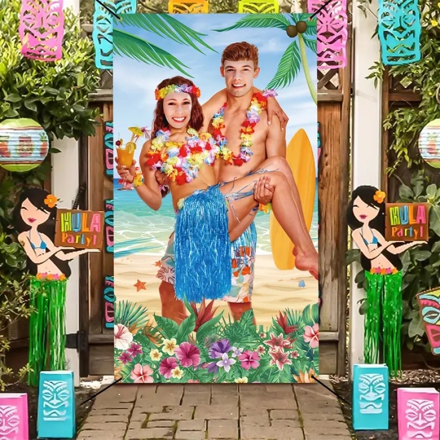 1 adet, Hawaii Luau Çift Fotoğ - Party Games Couple incelemesi ve fiyatı