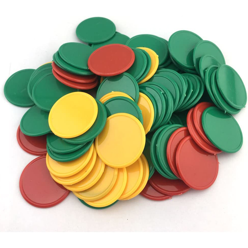 40 ADET 37 MM Plastik Poker Ci - Party Games Juegos De Mesa incelemesi ve fiyatı