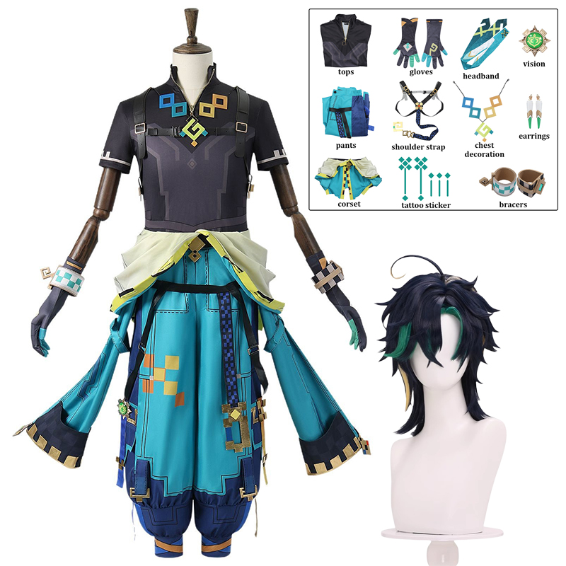 Kinich Cosplay Genshin Etki Co - Party Games Kit incelemesi ve fiyatı