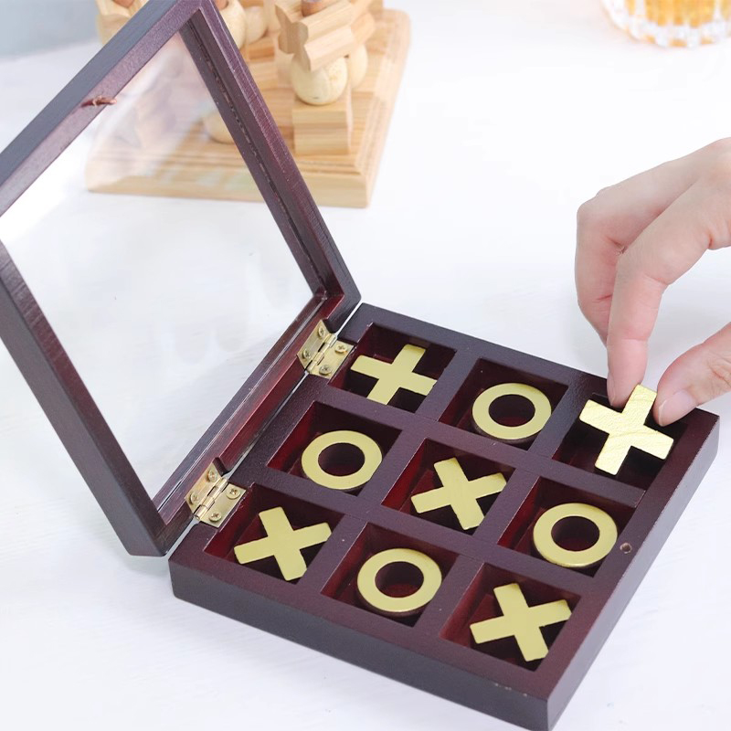 3D Tic Tac Toe Oyunu Ahşap XOX - Party Games Juegos De Mesa incelemesi ve fiyatı