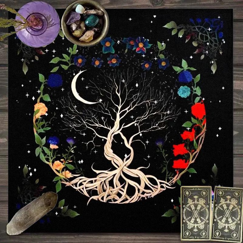 1 adet tarot kartı masa örtüsü - Party Games Mystery incelemesi ve fiyatı