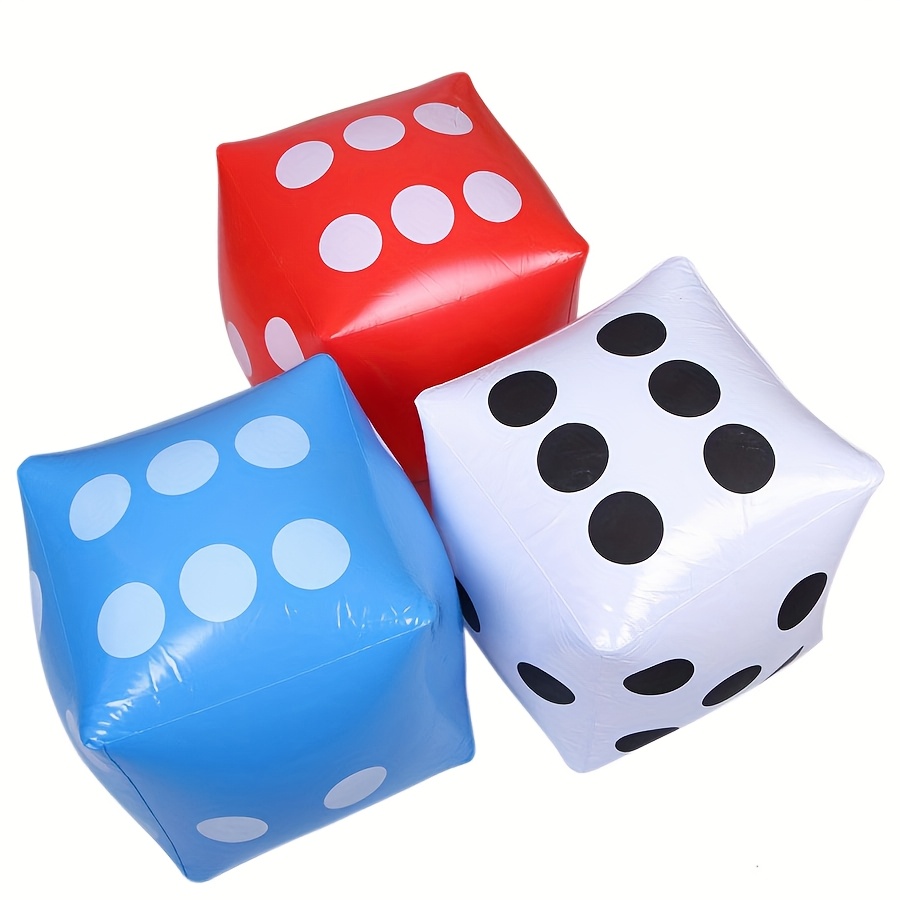 1-10 adet şişme zar Jumbo dev  - Party Games Gamecube incelemesi ve fiyatı