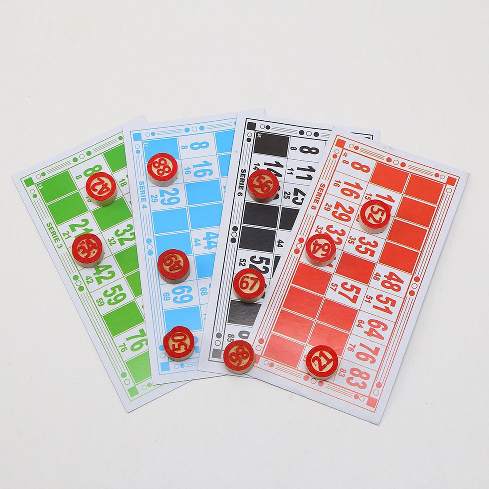 Bingo Kart Oyunu Vintage Ahşap - Party Games For Large Groups incelemesi ve fiyatı